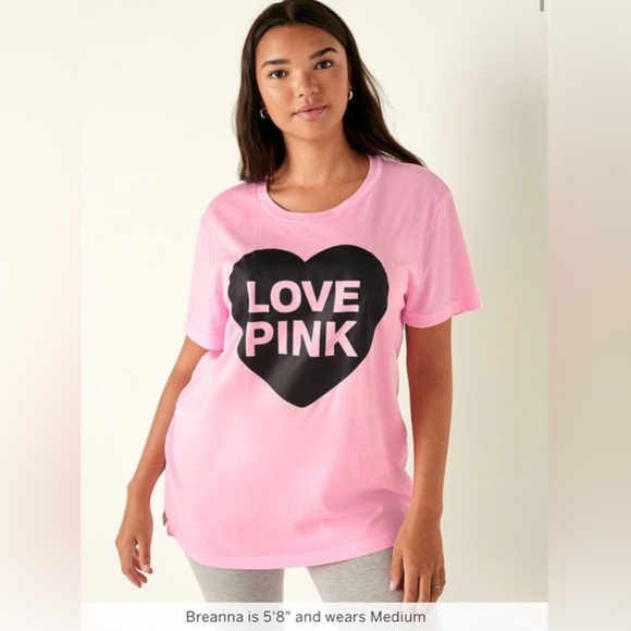 Victoria’s Secret Pink ORIGINALS Bling Shirt Matching Bling Campus Pants SET - Picture 8 of 13